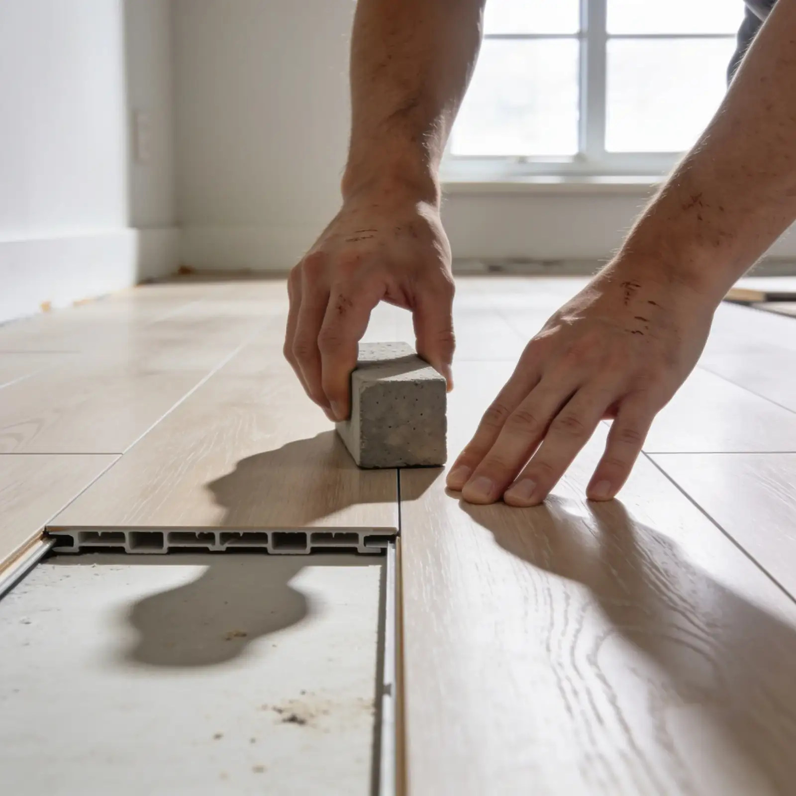 PVC vloer leggen stap voor stap