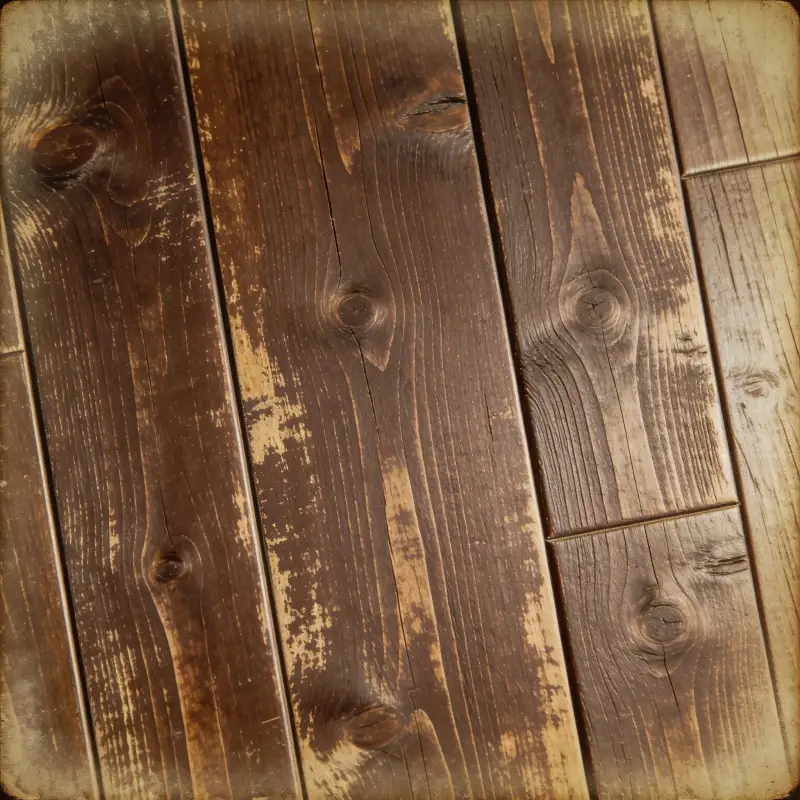 Vintage Walnut Wide Plank donkere PVC vloer