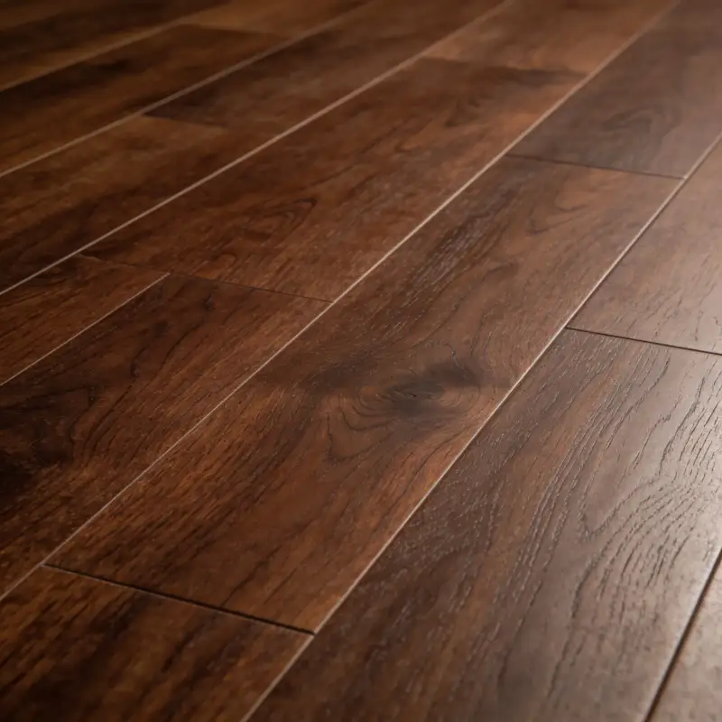 Rich Walnut donkere PVC vloer